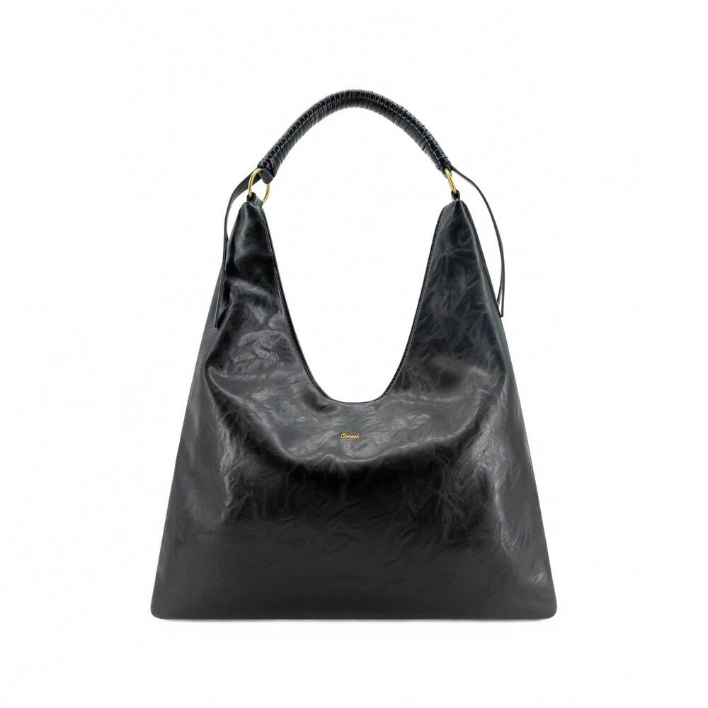 NEW LIKE DREAMS women's soho slouchy tote bag in black